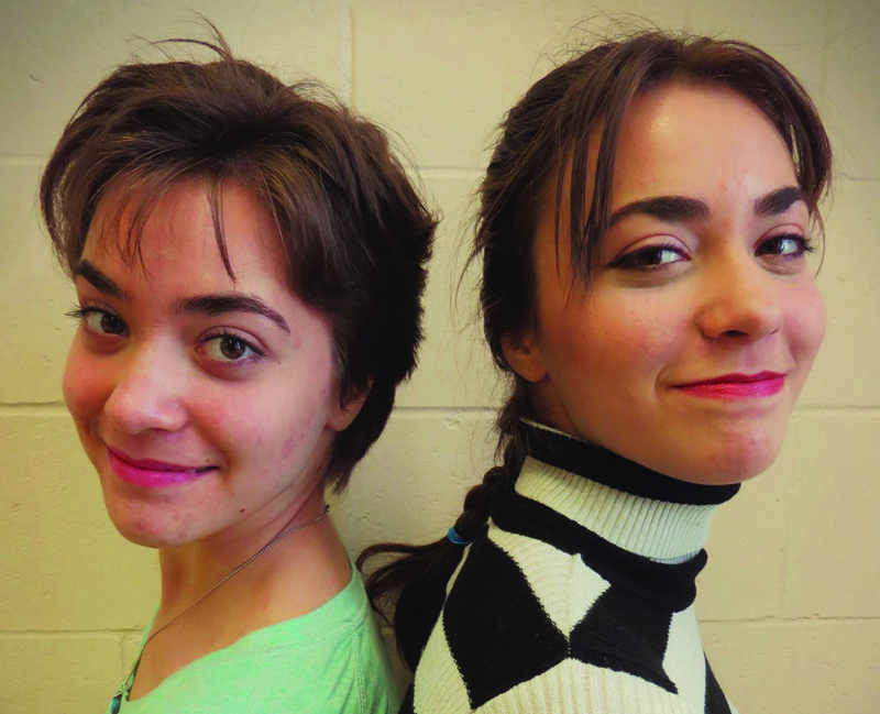 Audrey et Chloé Couture, les auteures d'Apparitions